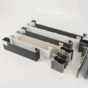 Tùy chỉnh thiết kế hiện đại khung cửa gỗ với nhôm cửa sổ Bìa mới nhất hợp kim nhôm trang trí Bìa lối đi khung cửa - Product Image 3