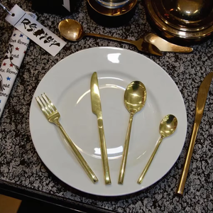 Vajilla De Plata Ondulada Gourmet Settings – Cubiertos Elegantes De Acero Inoxidable