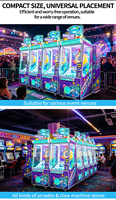 Máquina recreativa de arcade comercial Leon HURRICANE RACE con sistema de puntuación acumulativa, jackpots y aceptador de monedas y billetes, de metal y plástico, para venta al por mayor.