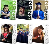 10 Buah/Lot Bingkai Foto MDF Sublimasi 2026 Yang Dipersonalisasi
