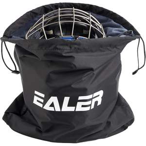 Sac pour casque de hockey Ealer, en nylon imperméable, avec cordon de serrage, taille unique, noir - Product Image 2