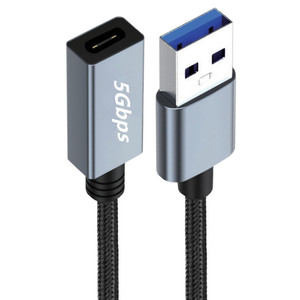 <span class=keywords><strong>Cable</strong></span> USB 3.0 de Cobre con Transferencia de Datos de 5 Gbps a Ambos Lados, Adaptador USB Macho a Tipo C Hembra con Chip - Product Image 3