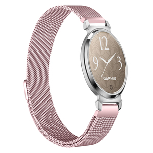 <span class=keywords><strong>Bracelet</strong></span> de <span class=keywords><strong>montre</strong></span> magnétique en acier inoxydable milanais, <span class=keywords><strong>bracelet</strong></span> de remplacement pour <span class=keywords><strong>Garmin</strong></span> Lily 2 / Lily 2 Active, <span class=keywords><strong>bracelet</strong></span> en maille métallique respirant - Product Image 3