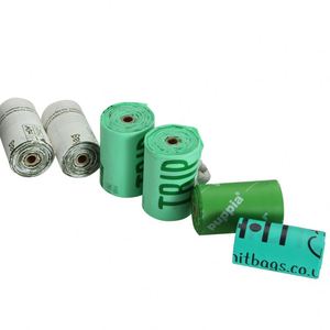 Custom Colour Dog Poo <b>Bag</b> Disposable Biodegradable <b>Compostable</b> Pet Poop <b>Bags</b> - Product Image 3