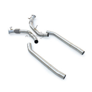 <span class=keywords><strong>ท่อไอเสีย</strong></span>แบบดาวน์ไปป์ เหมาะสำหรับรถปอร์เช่ คาเยนน์ 4.0T E3 ปี 2017-2023 ทำจากสแตนเลส ช่วยเพิ่มเสียงที่ดังขึ้น - Product Image 1