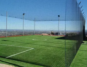 Filet de clôture de sécurité pour terrain de football filet de sport noué clôture de terrain de football filet de clôture