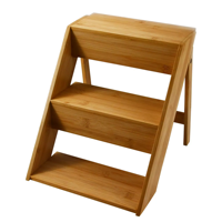 Étagère à Épices de Cuisine, Support à Bouteilles, Étagère à Vin en Bambou, Organisateur Écologique et Étanche en Bois, Plateau à Épices à 4 Niveaux, Étagère de Rangement pour la Maison