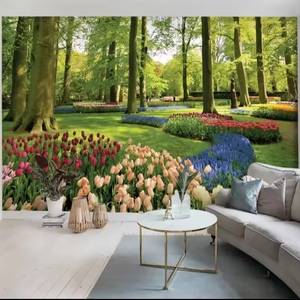 Giấy dán tường Giấy dán tường thời trang hiện đại phong cảnh thiên nhiên phòng khách khách sạn trang trí nền - Product Image 1