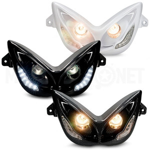 Accesorios para Motocicletas al por Mayor, Faro Delantero Doble E.<span class=keywords><strong>V</strong></span>.O 2 con Tiras LED - Product Image 2
