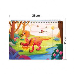 Libro de Actividades con Temática de Dinosaurios para el Aprendizaje Preescolar y la Educación Temprana de los Niños, Tiempo Tranquilo - Product Image 5