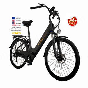 250W Venta caliente CS20 VOMO Skinny Ebike Almacén DE LA UE Precio directo de fábrica Step Through Skinny Ebike Motor Bicicleta eléctrica de ciudad - Product Image 5