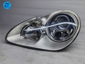 Pour PORSCHE <span class=keywords><strong>Cayenne</strong></span>, l'ensemble de phares est compatible avec la lentille de matrice xénon Fisheye 2003-2006 pour phare d'origine - Product Image 6