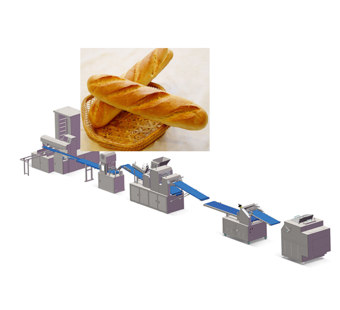 AUtomatic Bread Production Line French Bread Making Machine French Bread Baguette Machine
