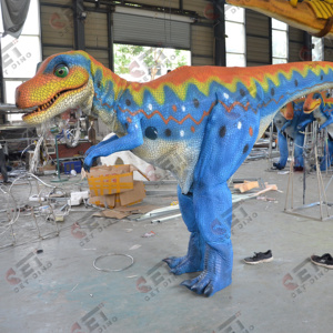 Kích thước cuộc sống mô phỏng tùy chỉnh <span class=keywords><strong>3D</strong></span> animatronic khủng long trang phục cho trung tâm mua sắm hoạt động công viên chủ đề Plaza công viên giải trí - Product Image 5