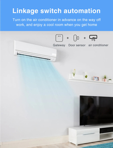 Sensor de Puerta Inteligente Wifi Zigbee, Detector Magnético de Apertura y Cierre de Puertas, Compatible con la Aplicación Google Home, Sensor de Puerta para Ventanas - Product Image 4