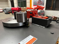Machine à cintrer les barres d'armature semi-automatique à haute productivité avec moteur en cuivre pur pour barres d'acier et étriers en acier armé
