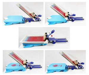 Máy In Một Màu Khung Màn Hình Đẩy Phẳng Phía Trước Và Phía Sau Cố Định Để Bàn - Product Image 4