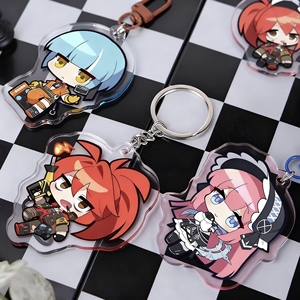 Custom Clear Acrylic Keychain with Holographic Design Cute Metal and <b>Plastic</b> Keyring Charms Personalized <b>Key</b> <b>Ring</b> - Product Image 3