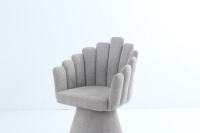 Chaise de salle à manger en tissu de style nordique minimaliste moderne, design élégant, meubles de salle à manger, salle de dressing