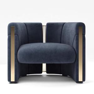 Vàng Đóng Khung Khách Sạn Sang Trọng Tiếp Nhận Ghế Hội Trường Đồ Nội Thất Ý Hình Bán Nguyệt Ghế Cafe Thiết Kế Hiện Đại Ghế Phòng Khách - Product Image 3