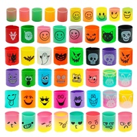 Vente en gros de jouets en plastique promotionnels pas chers, de différentes tailles, en forme de cercle arc-en-ciel, pour capsules surprise