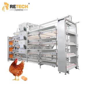 Pollame automatico di strato delle gabbie della batteria del pollo di tipo H di vendita calda per l'attrezzatura agricola - Product Image 1