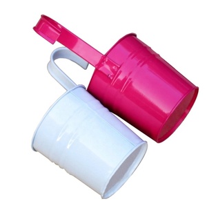 Pots de fleurs et jardinières en fer enduit de poudre durables et élégants pour une utilisation intérieure/extérieure - Product Image 4