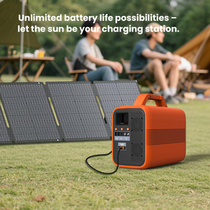 Estación de Energía Portátil de 500W 2026, Kit de Alta Calidad para Camping, Bancos de Energía Solares para Auto, Fuente de Energía LiFePO4 para Teléfono Móvil - Product Image 1
