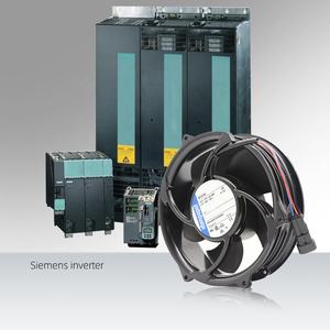 Ventilador Axial de Refrigeración Siemens con Inversor Eléctrico de 24V DC 36W IP20, Rodamiento de Bolas de Hierro Fundido de 17CM, para 6314HR-900 6314HR - Product Image 4