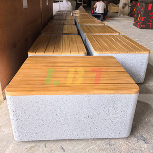 Libit Fiberglass Imitation Stone <b>Bench</b> Lbt-7841 Durable <b>Indoor</b> Mall Furniture - Product Image 5