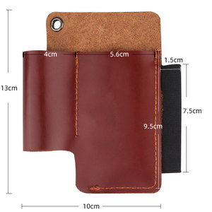 Kosibate כיס עט פנס כלי חגורת עור פאוץ EDC ארגונית - Product Image 4