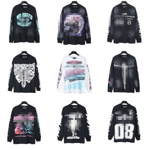 Sudadera con Capucha de Algodón Estampada de la Marca de Moda Europea y Americana Hell Star, Otoño 2024, para Hombre, Mujer y Parejas Jóvenes - Product Image 5