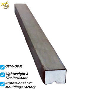 บัวปูนปั้น EPS ความหนาแน่นสูงสำหรับตกแต่งผนังภายนอก น้ำหนักเบา ทนไฟ ออกแบบตามสั่ง สำหรับบ้านพักอาศัย โรงแรม โรงพยาบาล - Product Image 2