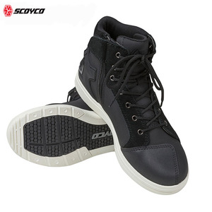 SCOYCO pour homme Touring Urban Casual Road Cheville Moto De Protection Moto Motocross Moto Bottes Rider Chaussures - Product Image 1