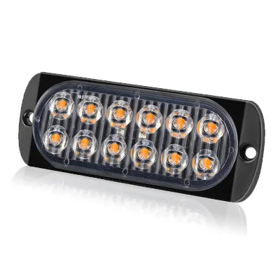 Đèn Led Nhấp Nháy 6 Cái 3W Màu Đỏ Xanh Dương Đèn Cảnh Báo