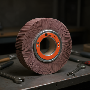 TTAKE Roue à lamelles abrasives 165x50x54 mm avec trou pour le meulage et le polissage - Product Image 3
