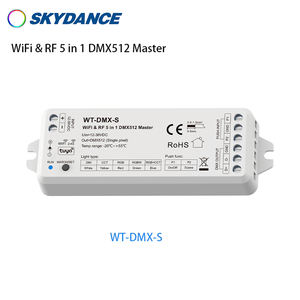 Skydance WT-DMX-S 12-36VDC WiFi & RF 5 in 1 DMX512 <span class=keywords><strong>Master</strong></span> dengan Kontrol Aplikasi Tuya Kontrol Suara - Product Image 2