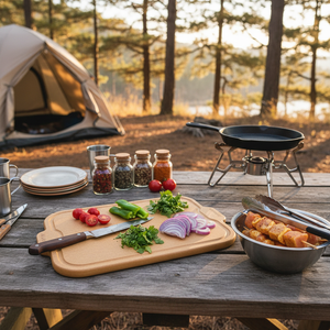 Tablas de Cortar de Madera para Cocina, Utensilios de Cocina de Lujo, Tabla de Cortar de Bambú con Orificio para Colgar - Product Image 3