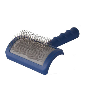 Cepillo y Peine para Mascotas de Acero Inoxidable y Plástico Ecológico, Color Azul Mágico, con Función de Masaje, para Eliminar el Pelo Muerto de Perros y Gatos - Product Image 1