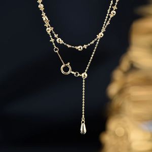 สร้อยคอรูปดอกพลัมเล็กๆ ชุบทองคำ 18K ยี่ห้อซินฟลาย และกำไลข้อมือรูปดาว AU750 สไตล์ทันสมัยสำหรับวันครบรอบ - Product Image 4