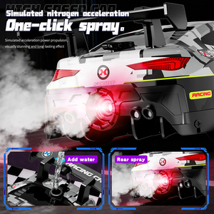 Auto <span class=keywords><strong>RC</strong></span> <span class=keywords><strong>Drift</strong></span> Dwi Dowellin Scala 1/16 - Telecomando a 4 Canali, Doppie Gomme, Luci LED, 50 Minuti di Autonomia, 25+ KM/H, Pronta all'Uso per Drifting - Product Image 5