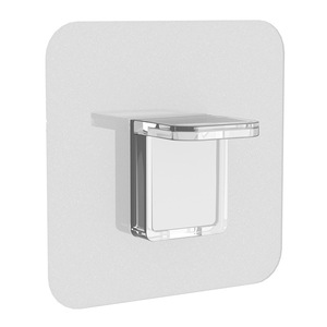 Nail-Free Partition Support 6x6 7x7 <b>Plastic</b> <b>Shelf</b> Holder For Wardrobes Storage Cabinets Easy Installation - Product Image 1