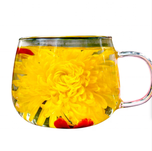 Fleur chrysanthème doré, thé à la mode - Product Image 1