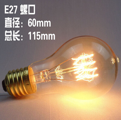 E27 Tungstène Ampoule Divers Style St64 Vintage Rétro Ampoule Décorative Lampe 220v Soie 40W Jaune Chaud Ampoule Lampe