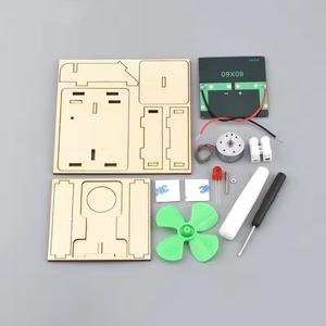 Ventilateur <span class=keywords><strong>solaire</strong></span> 2-en-1 et générateur éolien pour voitures - Projet scientifique créatif DIY pour les élèves du primaire et du collège - Product Image 5