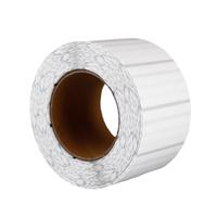 Etiquette d'usine Whosale Custom Adhesive Transparent Direct Thermal Label Sticker Waterproof Vinyl Mini Clear Thermal Sticker Roll