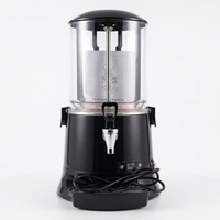 Machine à Chocolat Chaud Électrique 10L avec Chauffage Bain-Marie Certifiée CE, Mélangeur et Réchauffeur de Chocolat