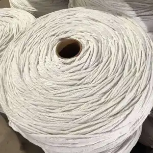 Charmkey vendita diretta in fabbrica pavimento bagnato colore multiplo 50% cotone 50% poliestere filato riciclato twist mop filato per la produzione di mop