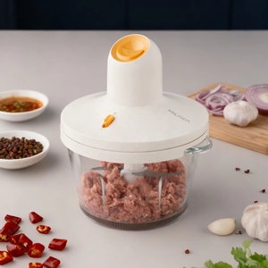 Hachoir à <span class=keywords><strong>viande</strong></span> électrique pour restaurant et usage domestique, capacité de 2 L, design portable, vitesse réglable, fonctionnement silencieux - Product Image 1