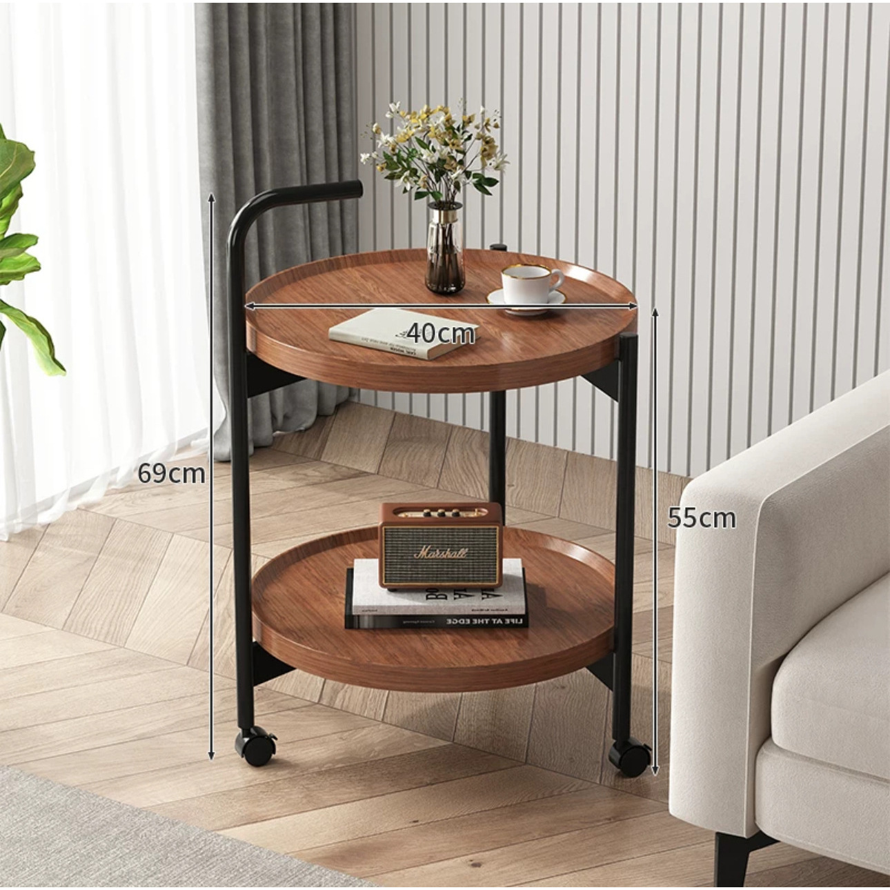 Walnut color 40*40*70